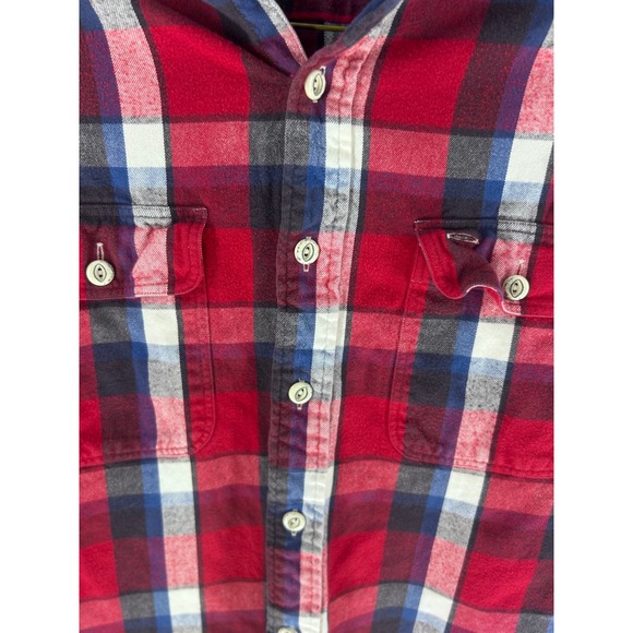 Polo Ralph Lauren Men's Plaid Flannel Shirt Long Sleeve Button Up Casual Size M - Picture 4 of 9